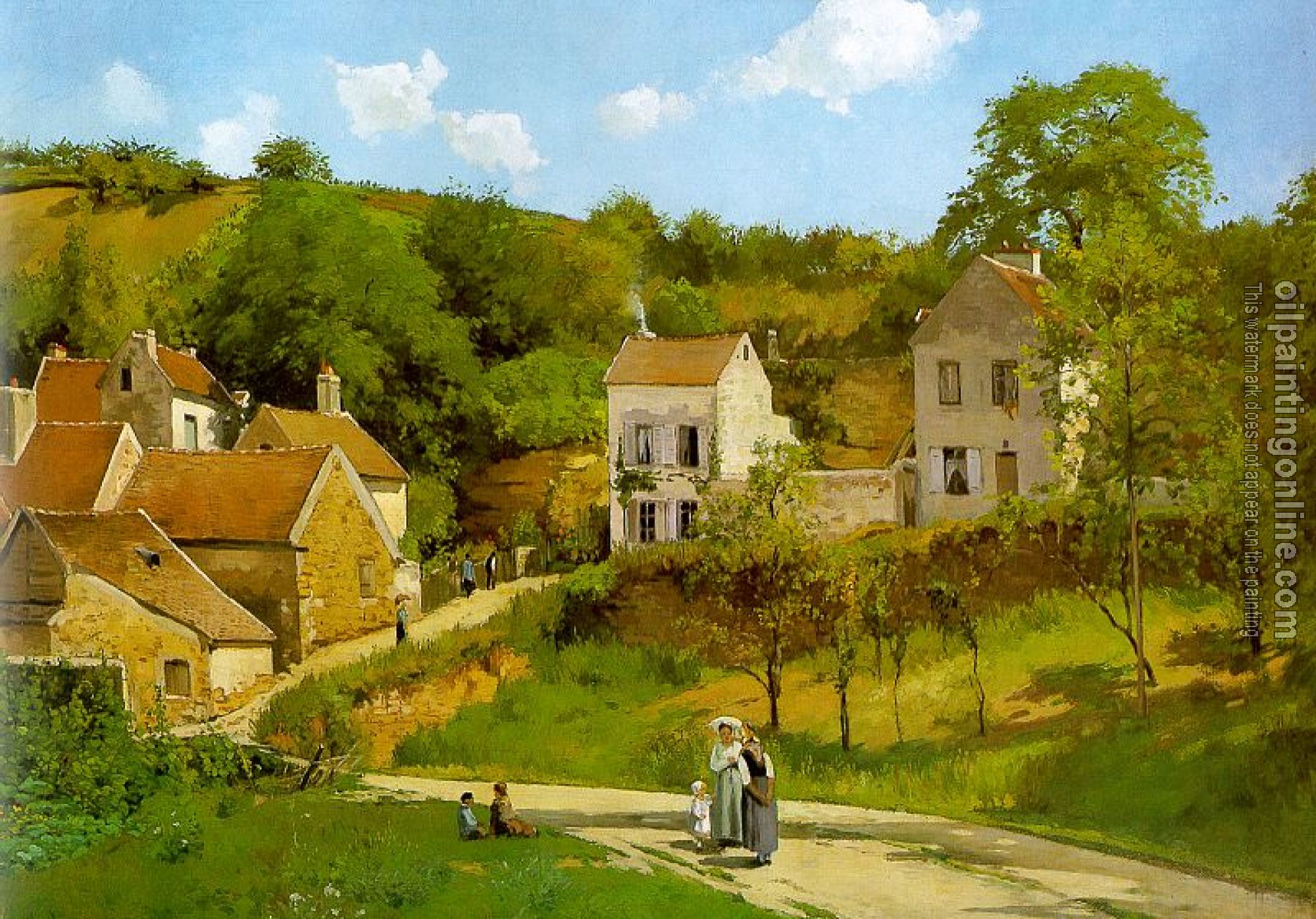 Pissarro, Camille - The Hermitage at Pontoise